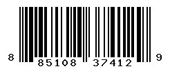 UPC barcode number 885108374129