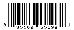 UPC barcode 885109555961