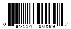 UPC barcode number 885114960897