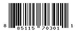 UPC barcode number 885115703011