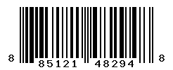 UPC barcode number 885121482948