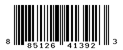 UPC barcode number 885126413923