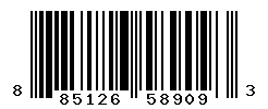 UPC barcode number 885126589093