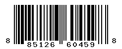 UPC barcode number 885126604598