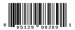 UPC barcode number 885129982891