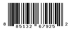 UPC barcode number 885132679252