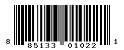 UPC barcode number 885133010221