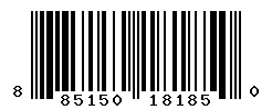 UPC barcode number 885150181850