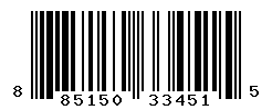 UPC barcode number 885150334515