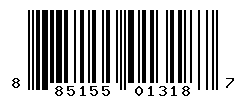 UPC barcode number 885155013187