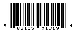 UPC barcode number 885155013194