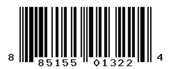 UPC barcode number 885155013224