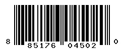 UPC barcode 885176045020