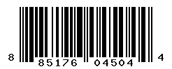 UPC barcode 885176045044