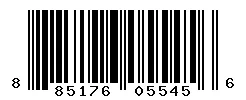 UPC barcode 885176055456