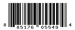 UPC barcode 885176055494