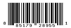 UPC barcode number 885179289551