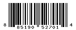 UPC barcode number 885190527014