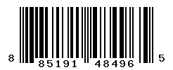 UPC barcode number 885191484965