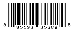 UPC barcode number 8851932353885