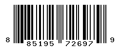 UPC barcode number 885195726979