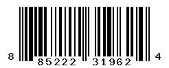 UPC barcode 885222319624