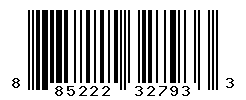 UPC barcode number 885222327933