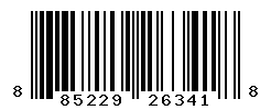 upc 885229263418 barcode image