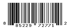 UPC 885229727712 barcode image