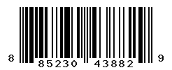 UPC barcode number 885230438829