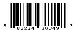 upc 885234363493 barcode image