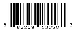 upc 885259133583 barcode image