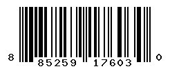 UPC barcode 885259176030