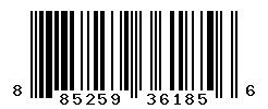 UPC barcode number 885259361856