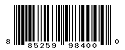 UPC barcode number 885259984000 lookup