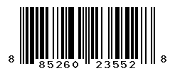 UPC barcode number 885260235528