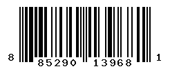 UPC barcode number 885290139681