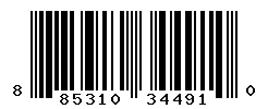 UPC 885310344910 barcode image