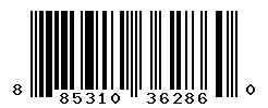 UPC barcode number 885310362860