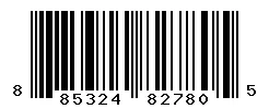 UPC 885324827805 barcode image