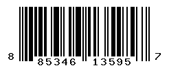 UPC barcode number 885346135957