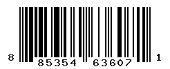 UPC barcode number 885354636071