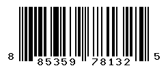 UPC barcode number 885359781325