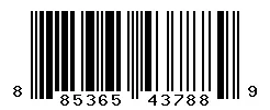 885365437889 barcode