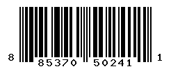 UPC barcode number 885370502411