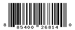 885400268140 barcode
