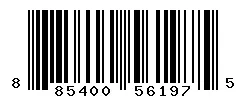 UPC 885400561975 barcode image