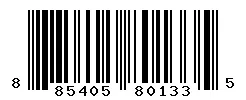 UPC barcode 885405801335