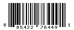 885422764491 barcode