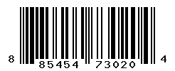 UPC barcode number 885454730204